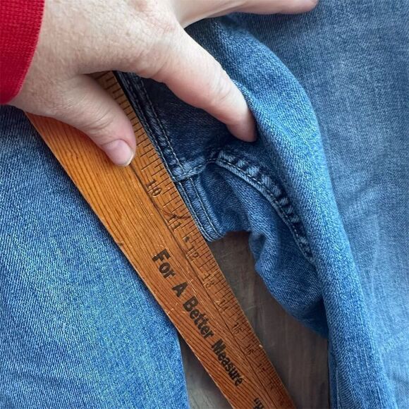 Silver Jeans Co. Women's Distressed Skinny Blue Denim Jeans Size 32x29 - Picture 6 of 7